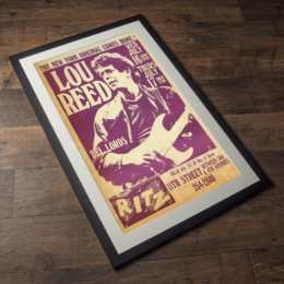 Lou Reed - Multi-Date Ritz Concert, New York, 1986