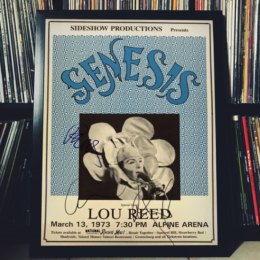 Genesis, Lou Reed - Mar. 13, 1973 - Alpine Arena - Pittsburgh (PA)- USA