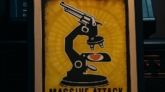 A_framed_concert_poster_for_Massive_Attack_and_Thi
